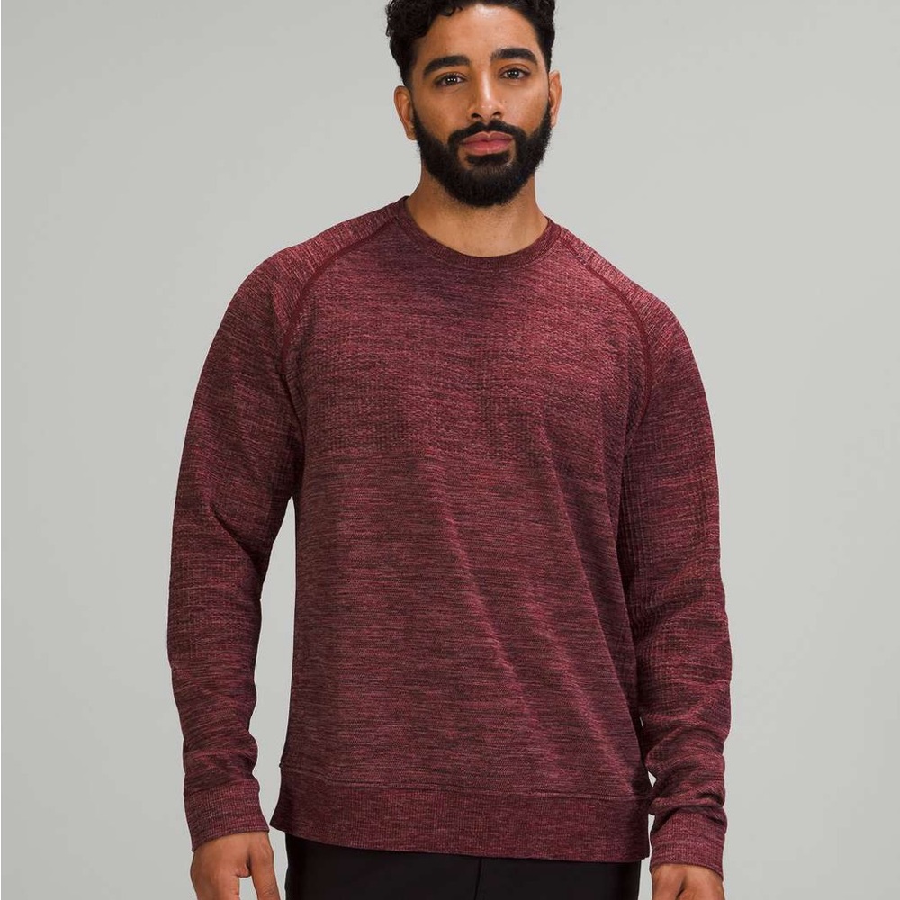 Lululemon Engineered Warmth Sweater in Mulled Wine